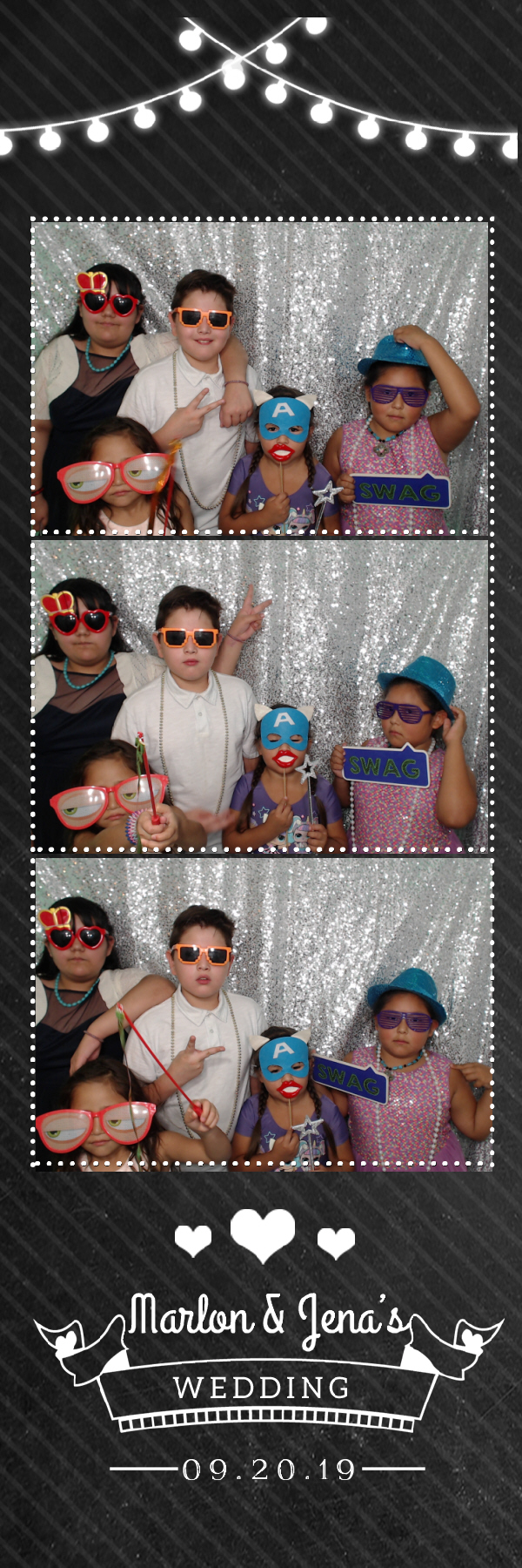 Jena and Marlon's Wedding | View more photos from the event at gallery.photoboothbillings.com/u/PhotoBoothBillings/Jena-and-Marlons-Wedding